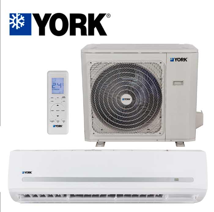 Aire Acondicionado Mini Split 36k Btu R410 York