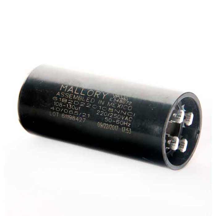 Capacitor 108-130mf 220v Mallory