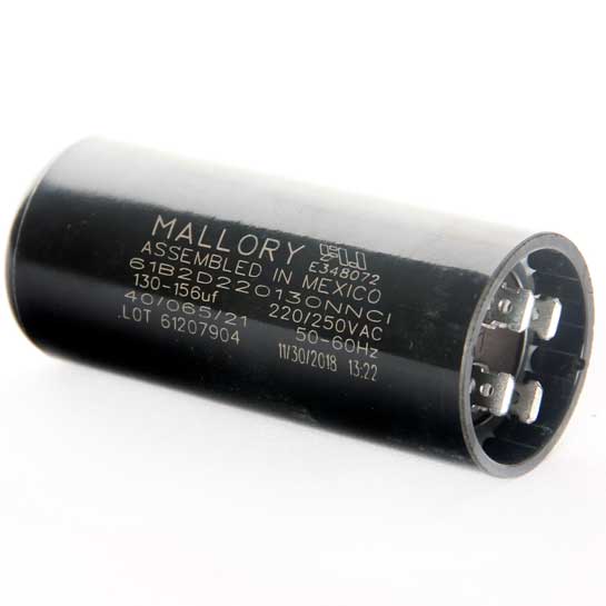 Capacitor 130-156mf 220v Mallory
