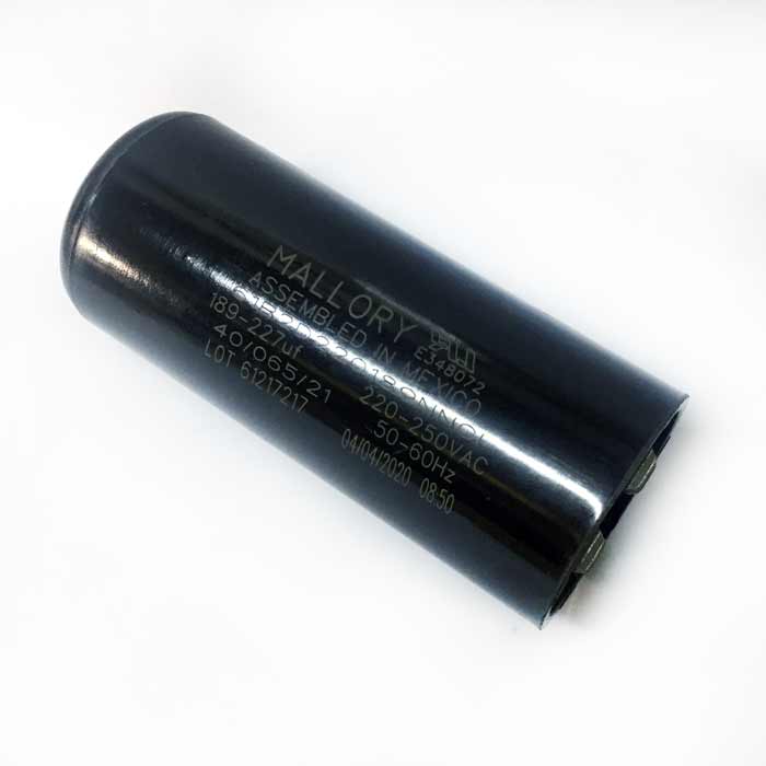 Capacitor 189-227mf 220v Mallory