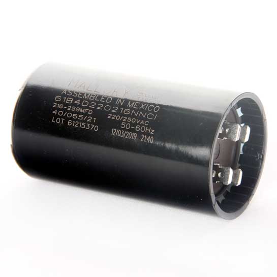 Capacitor 216-259mf 220v Mallory