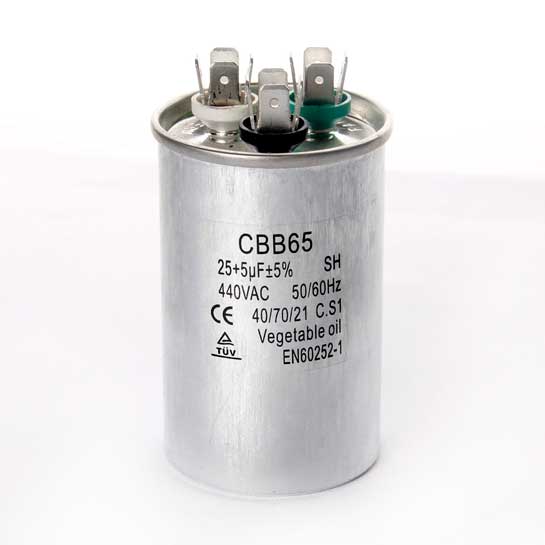 Capacitor 25+5mf Marcha 440v Cap25+5a440ch