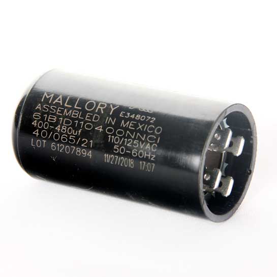 Capacitor 400-480mf 110v Mallory