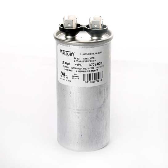 Capacitor 55mf Marcha 370v Mallory