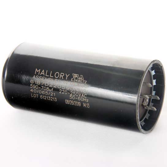 Capacitor 590-708mf 220v Mallory