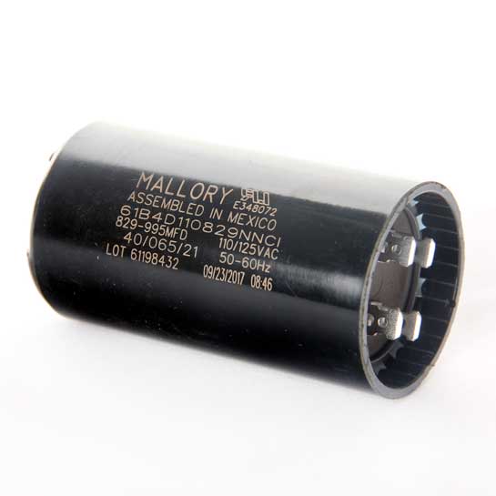 Capacitor 829-995mf 110v Mallory
