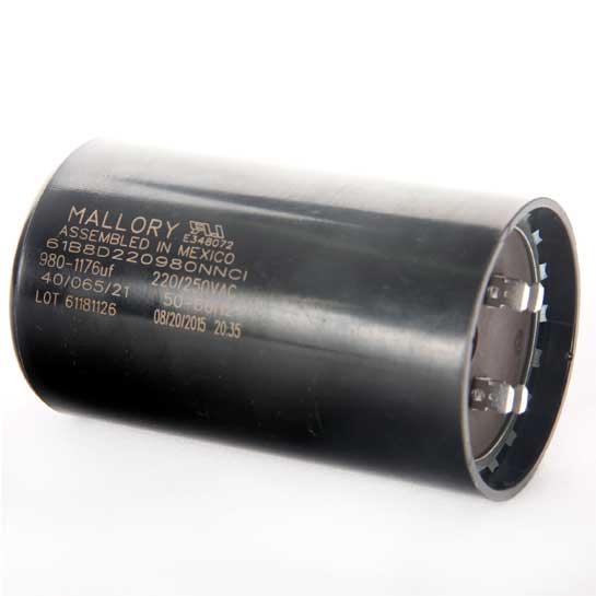 Capacitor 980-1020mf 220v Mallory