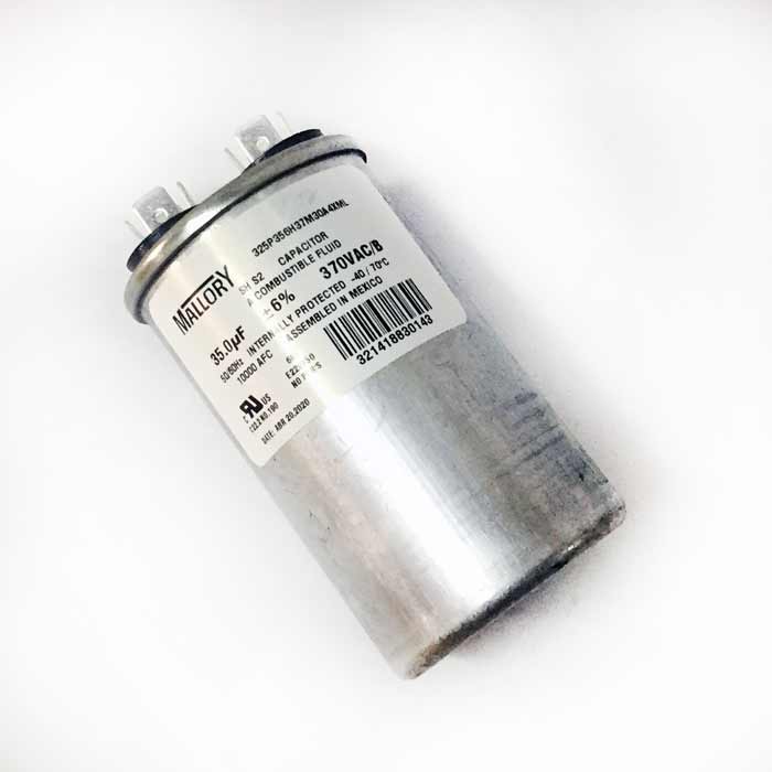 Capacitor Marcha 35mf 370v Mallory