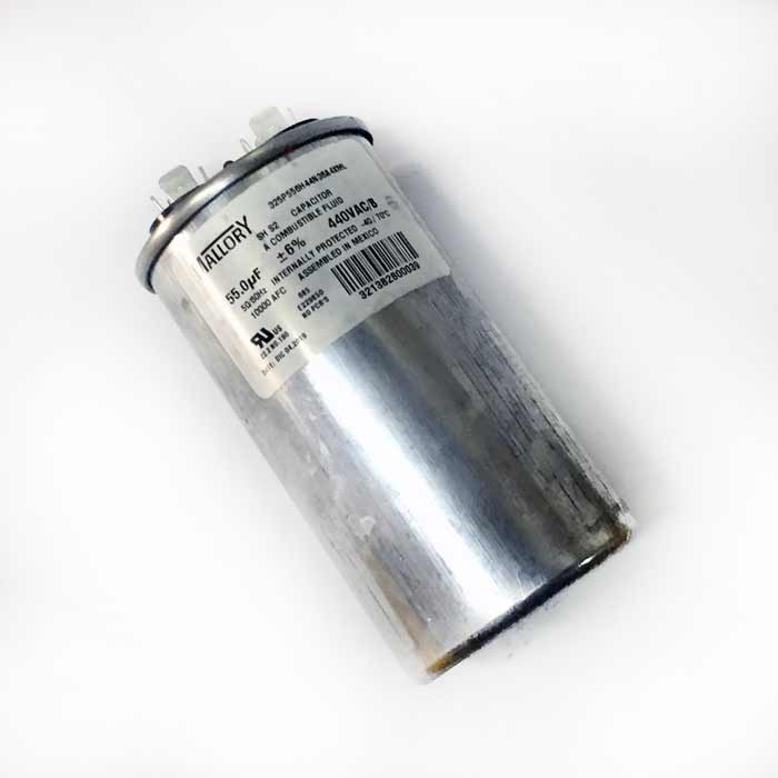 Capacitor Marcha 55mf 440v Mallory