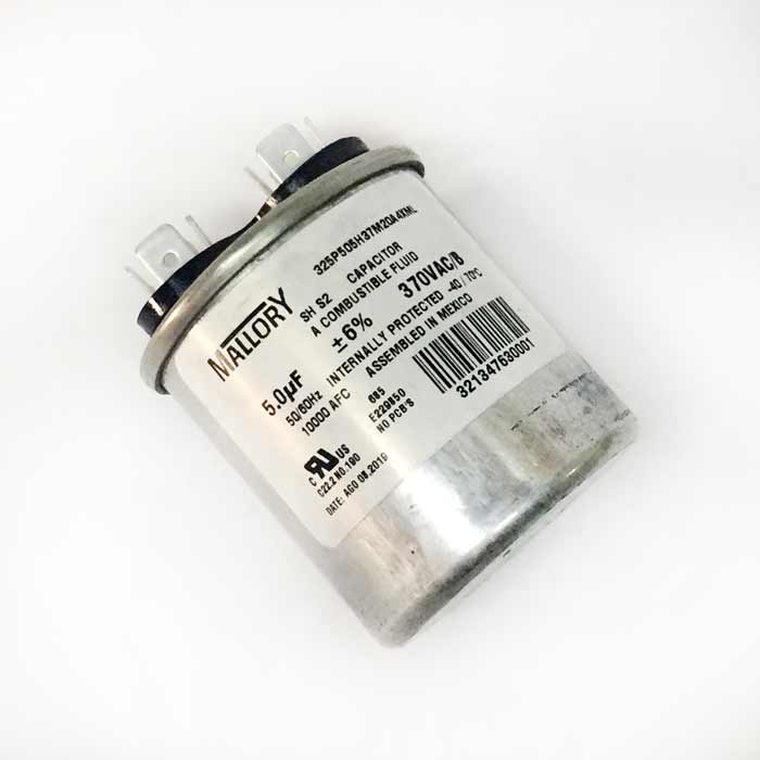 Capacitor Marcha 5mf 370v Mallory