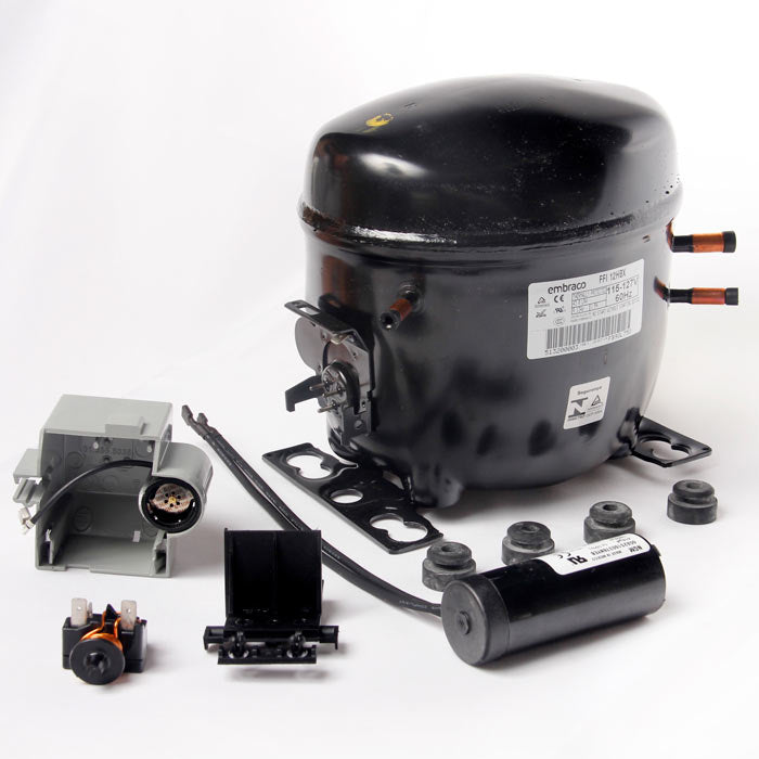 Compresor Embraco 1/3+Hp Baja 110v R134 Ffi12hbx