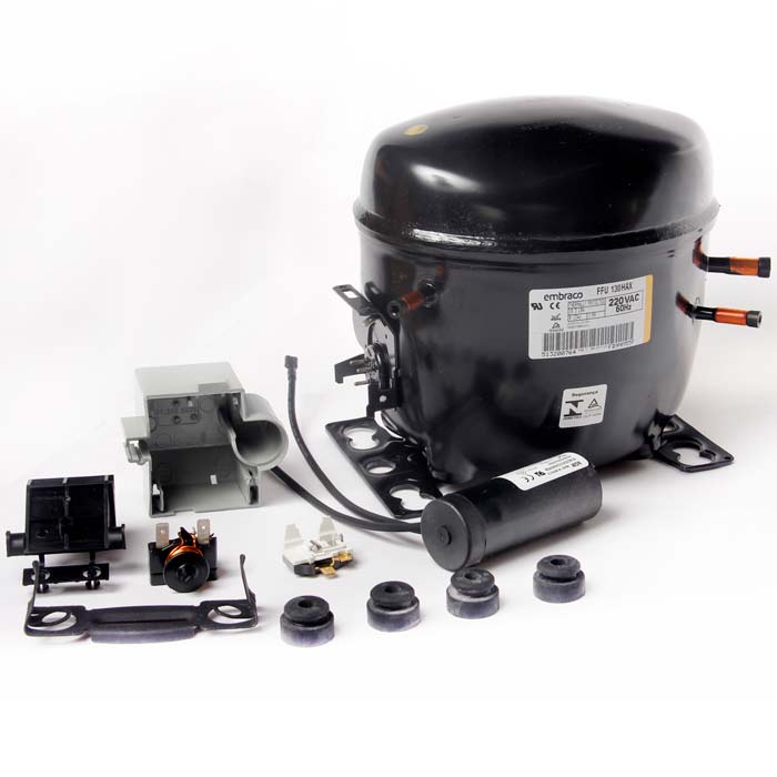 Compresor Embraco 1/3+Hp Baja 220v R134 Ffu130hax