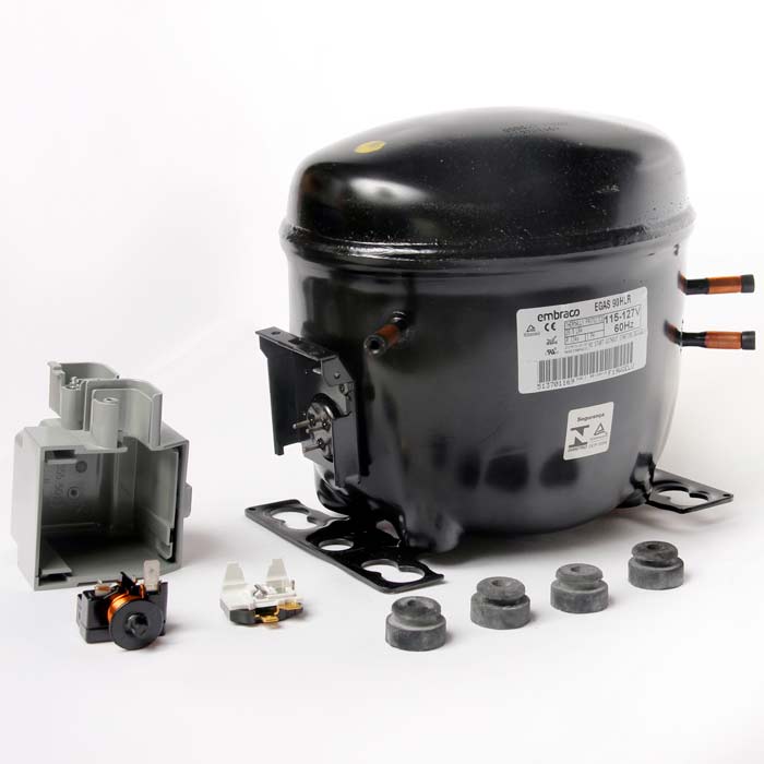 Compresor Embraco 1/3hp Baja 110v R134 Egas90hl
