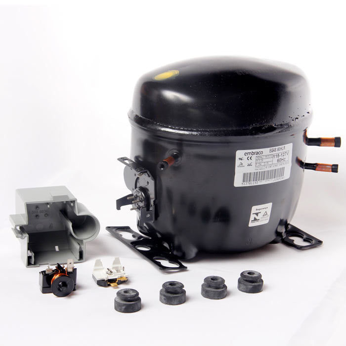 Compresor Embraco 1/4hp Baja 110v R134 Egas80hlr