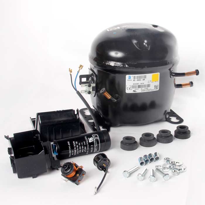 Compresor TecumsehB 1/4hp Alta 110v R134 Ae4430ys