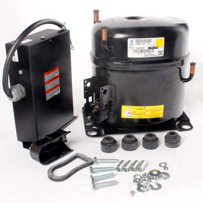 Compresor TecumsehE 1hp Med/Alta 220v R134 Tya4489yes