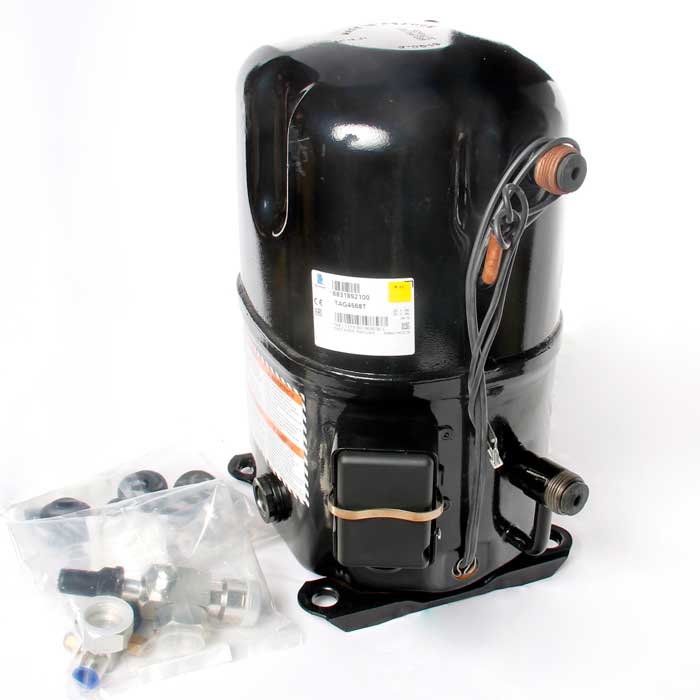 Compresor TecumsehE 5-1/2hp Med/Alta 220v 3ph R22 Tag4568t