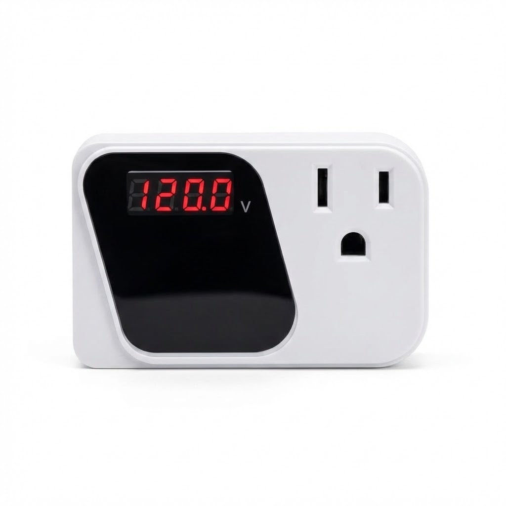 Protector de Voltaje Monofásico 120–140V 15A Mist