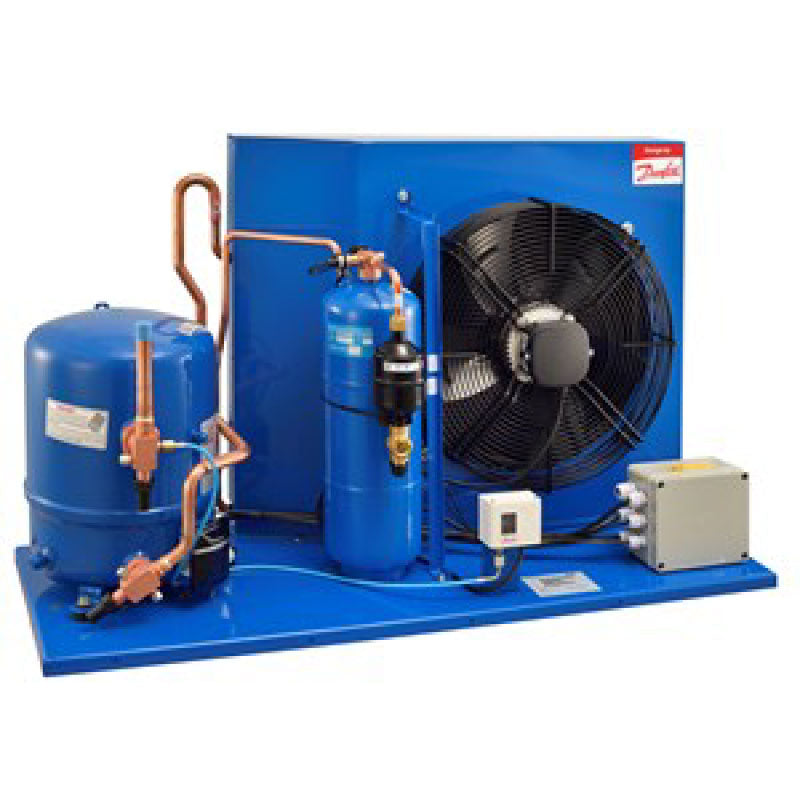 Unidad Condensadora Danfoss 1-1/2hp Med/Baja 220v 1ph R134/404 115n0269