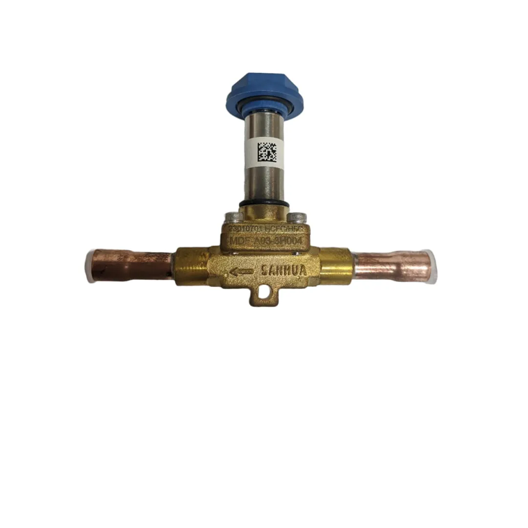 Válvula Solenoide Sanhua 3/8" Soldar