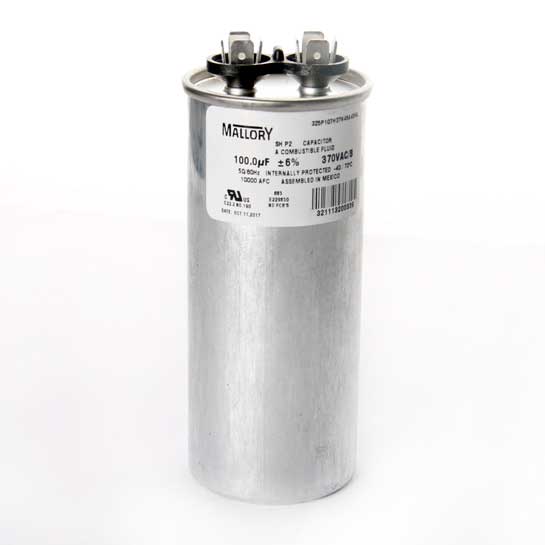 Capacitor 100mf Marcha 370v Mallory