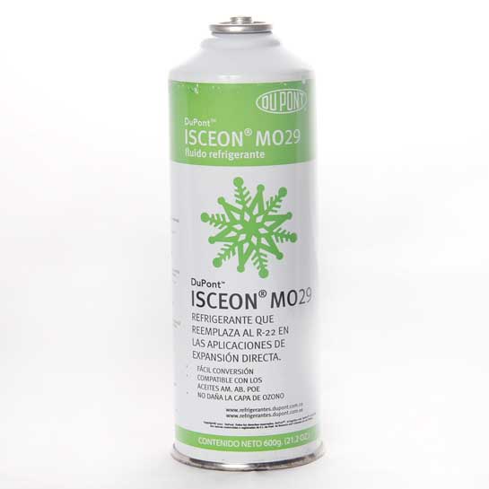 Refrigerante Dupont Isceon Mo29 x 600Grs Mo29x600