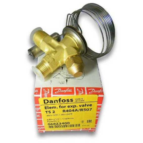Válvula Expansión Danfoss 0-5 Ton R404 Ts2 068z3400